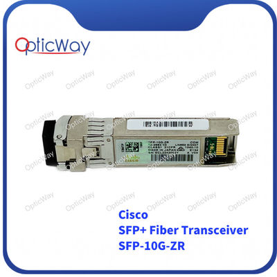 80 km 1550nm SFP + módulo de fibra SFP-10G-ZR conector LC múltiple